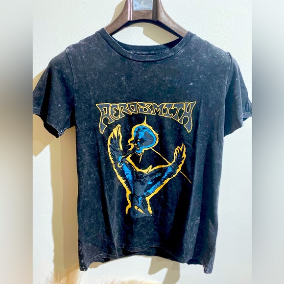 Aerosmith Graphic-T tie dyed Nordstrom Rack NWOT - Picture 2 of 3